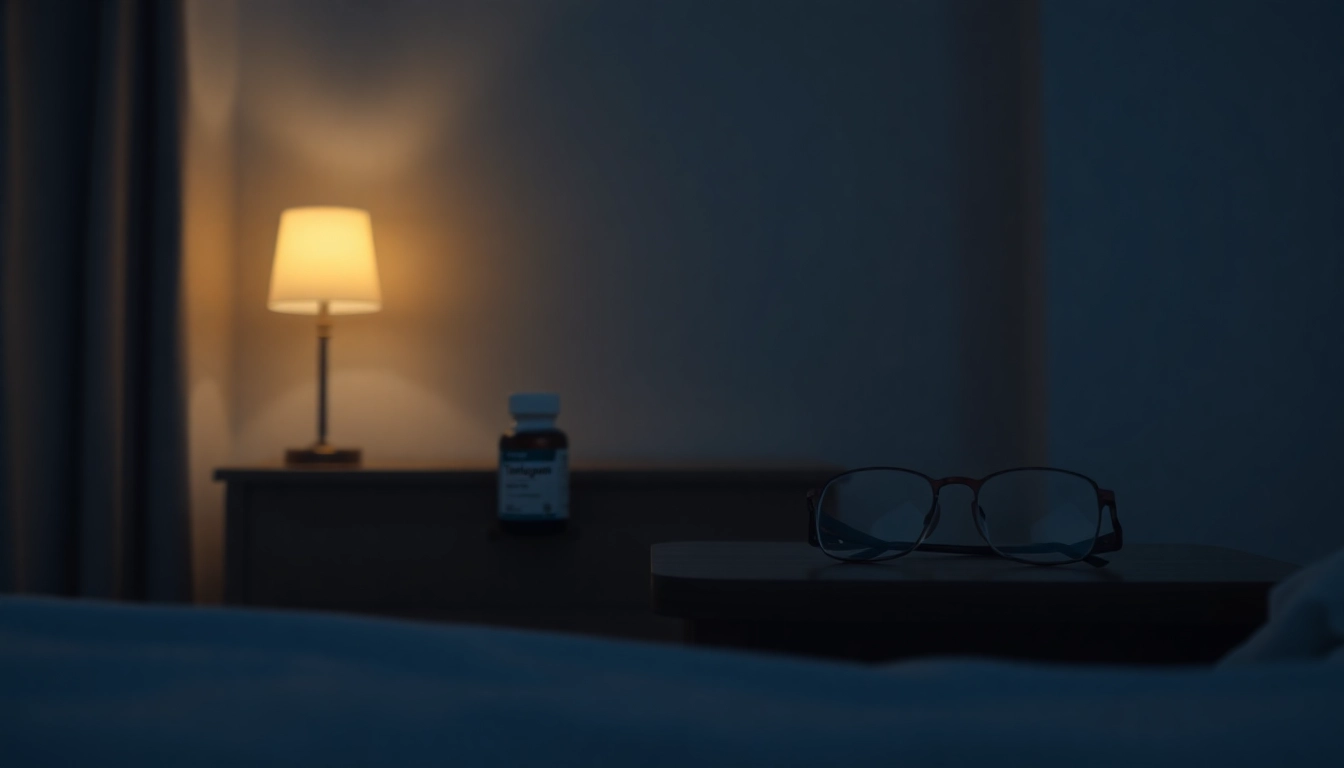 Kopen Temazepam 10mg Zonder Recept to promote relaxation with a calming bedroom ambiance.