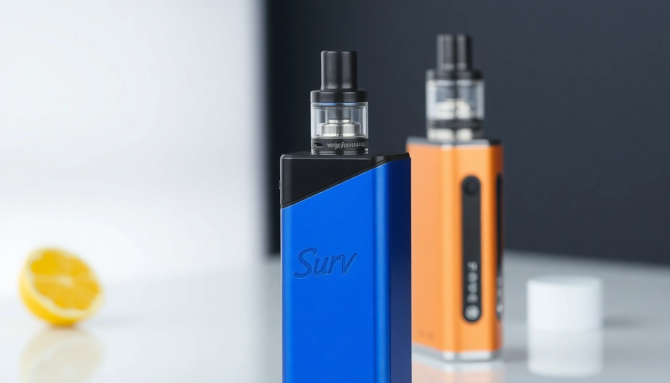 Shop HQD Surv kaufen - premium vape device with vibrant colors and sleek design for every flavor enthusiast.