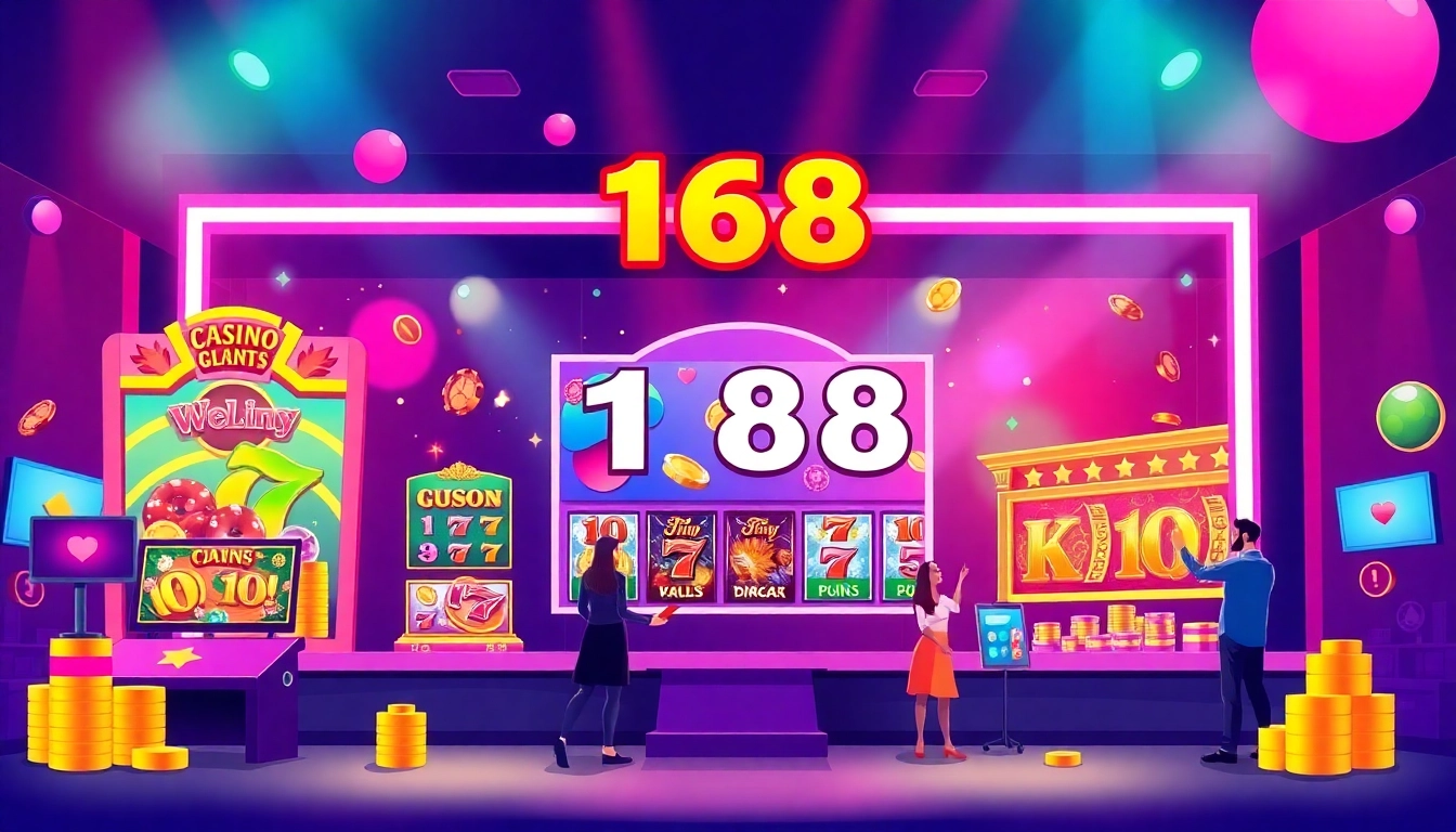 Engage in thrilling สล็อต168 gameplay on a vibrant online casino platform.