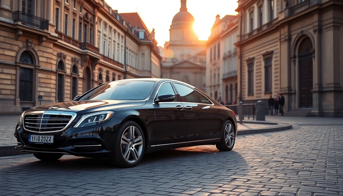 Experience seamless luxury private car service Prague with our premium chauffeur, enhancing travel elegance.