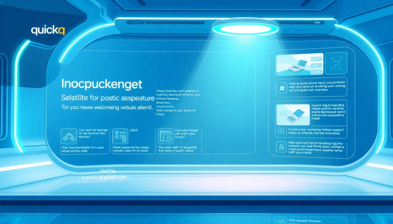 Explore the innovative interface of quickq官网 showcasing its unique features and user-friendly design.