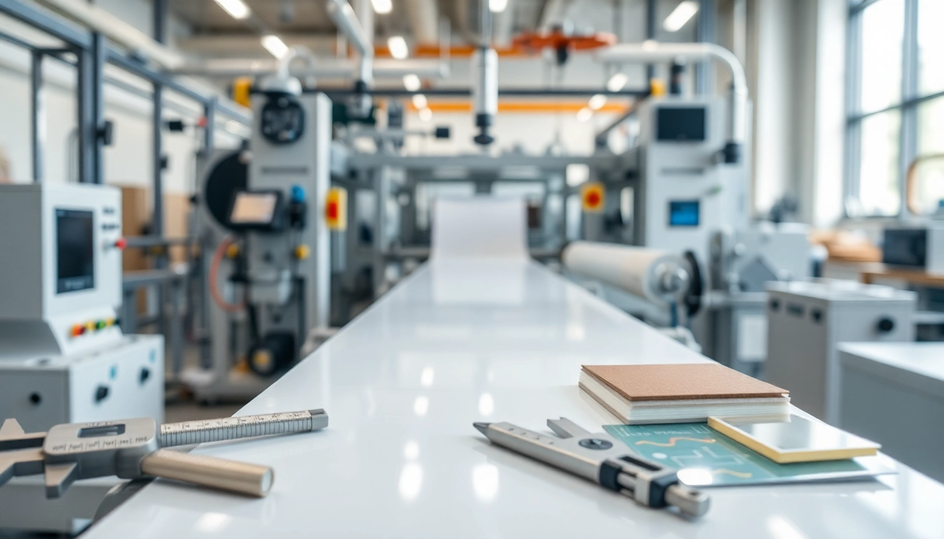 Enhance your projects with https://www.makobond.com/adhesives-films, showcasing advanced adhesive films in a manufacturing setting.