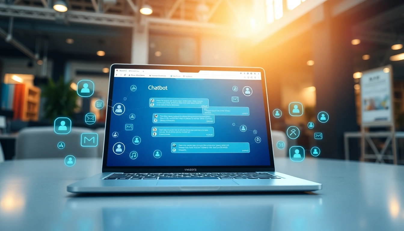 Engaging chatbot for website actively assisting users with real-time responses.