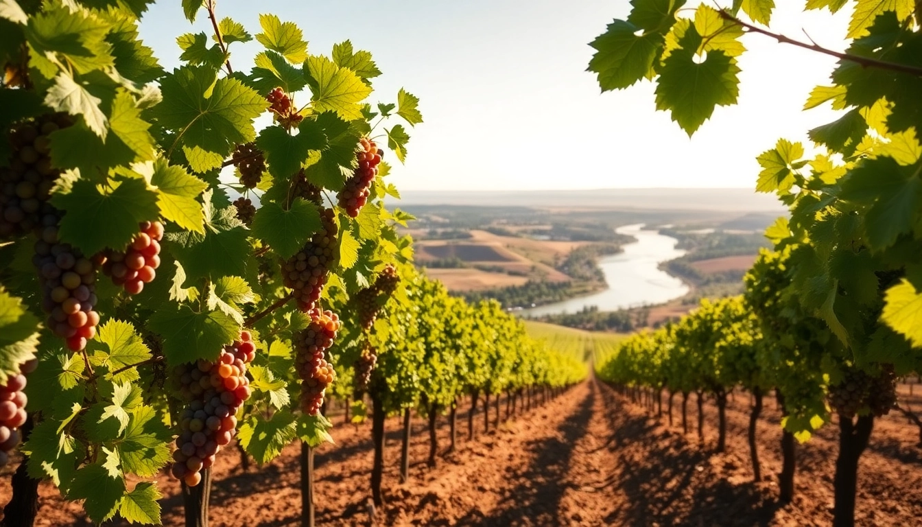 Explore the vineyards of Clarksburg, highlighting lush grapevines and scenic landscapes.