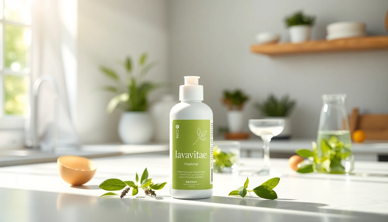 Lavavitae na tle naturalnych elementów, podkreślających zdrowe właściwości produktu.