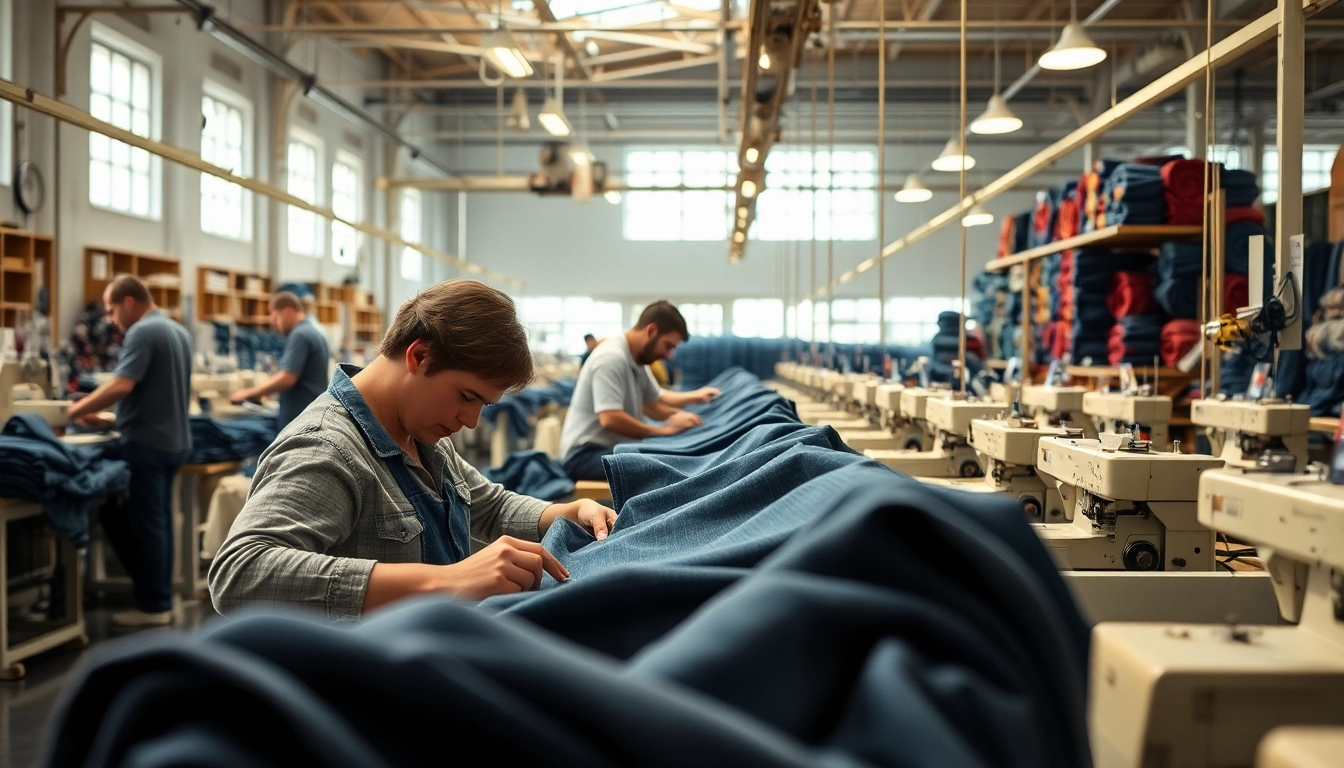 Reveal jeans factory manufacturers crafting high-quality denim with precision and skill