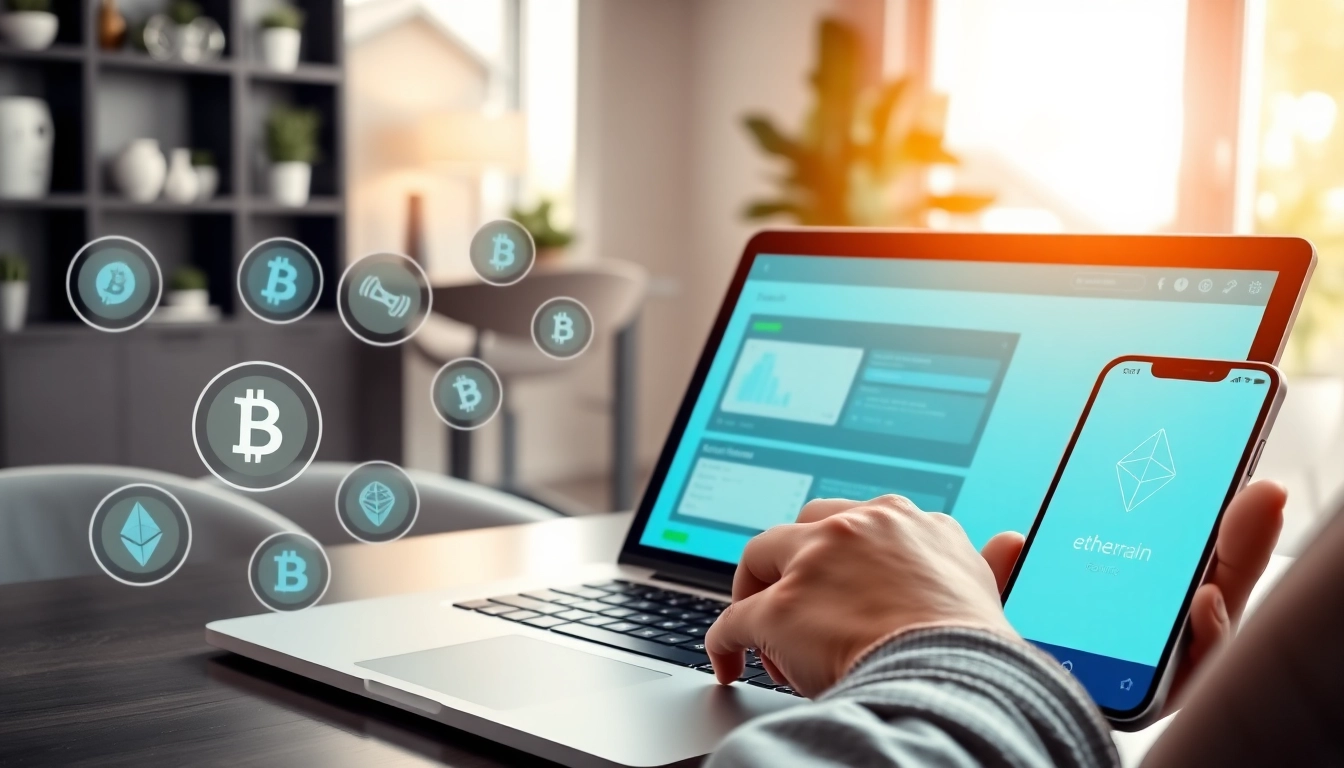 Manage your assets effortlessly with guarda wallet in a modern digital environment.